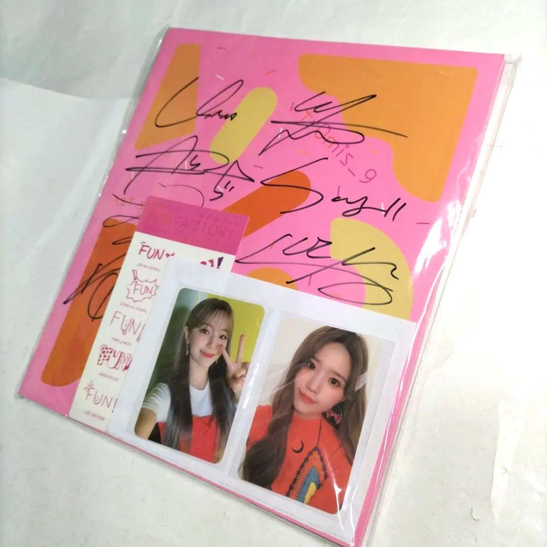 28000⭐メンバー本人⭐全員サイン入り⭐fromis_9⭐2トレカ付き⭐