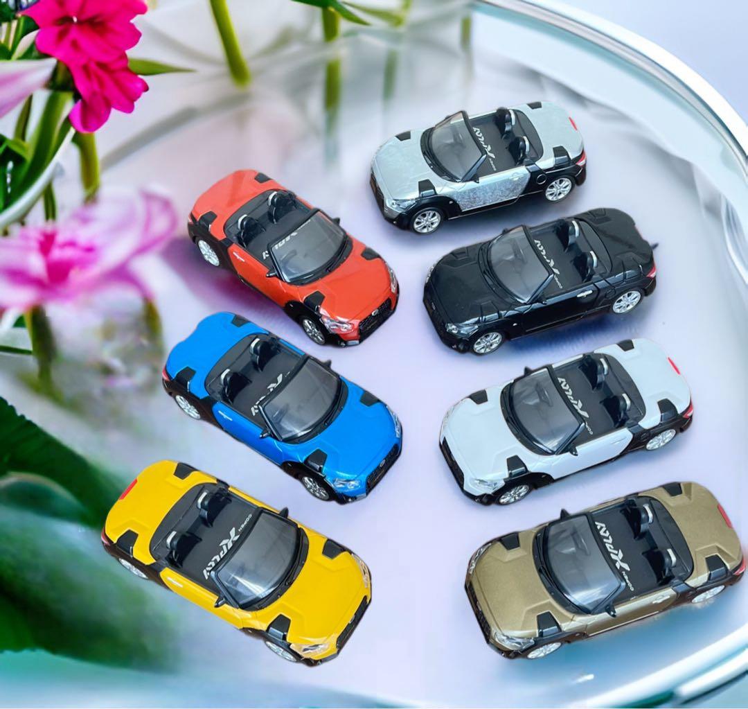 非売品！ダイハツ　コペンX-pLAy プルバックカーの7カラーセット