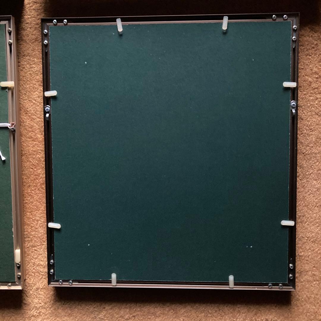 美品　高級アルミ額縁4枚セットサイズ大2枚中2枚