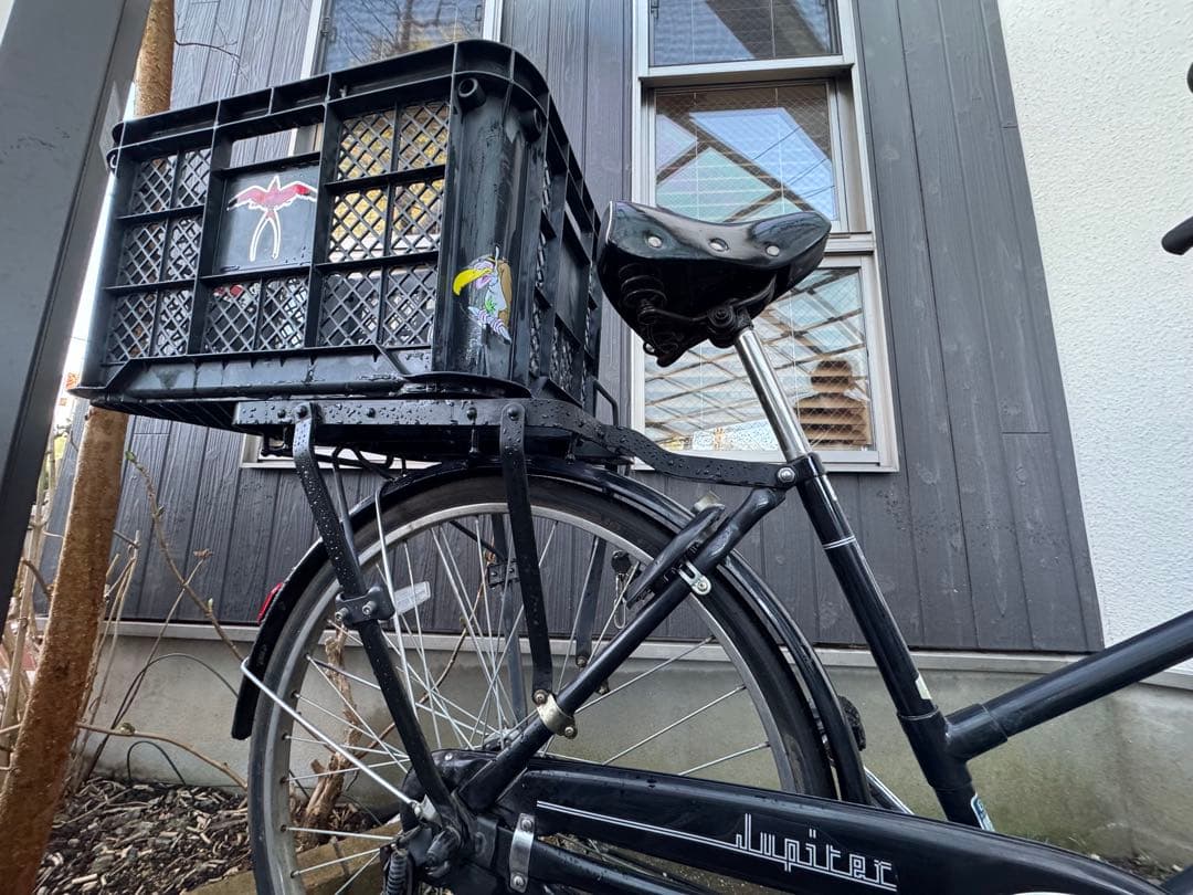 美品　ブリヂストン　ジュピター　実用車　昭和　レトロ　自転車　ビンテージ