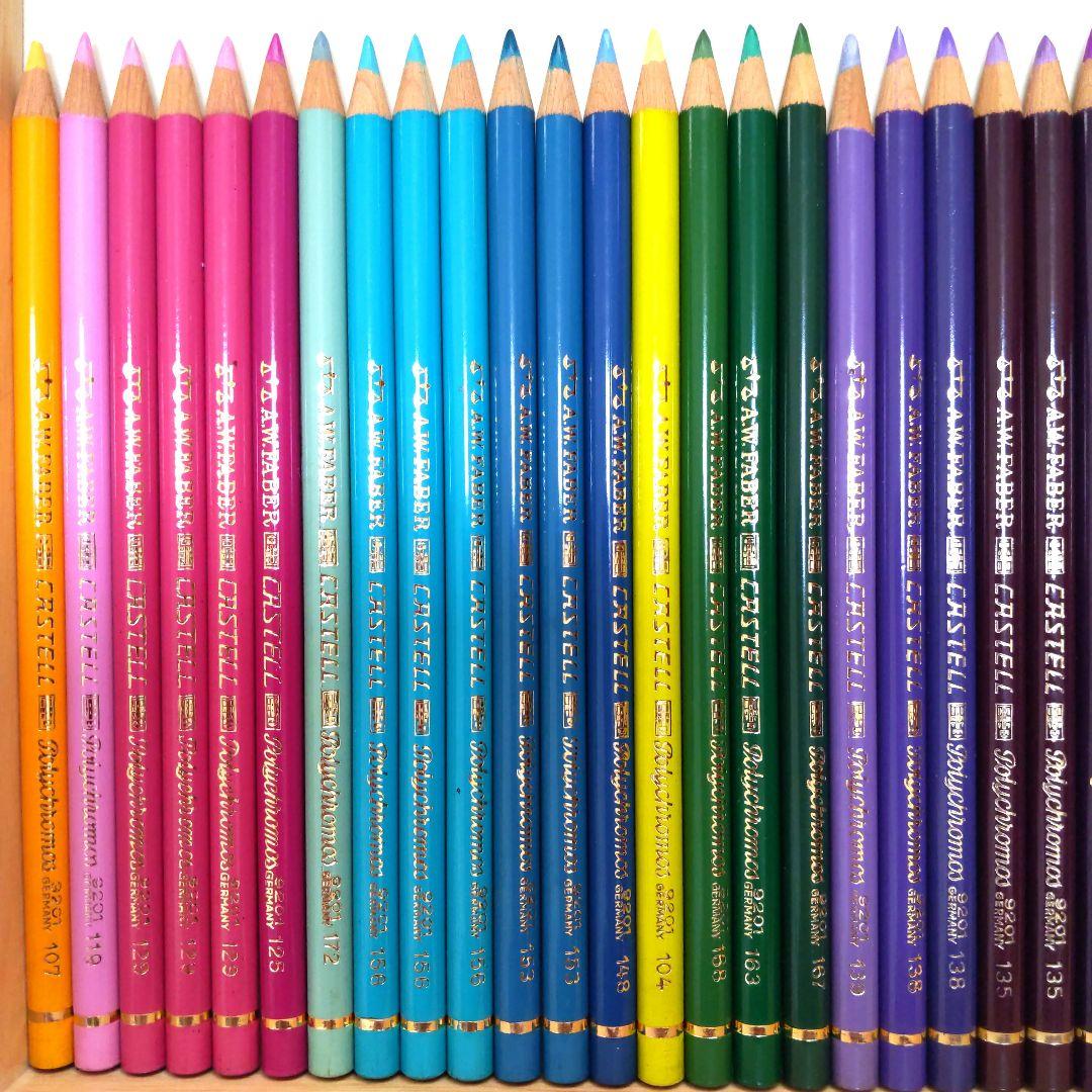 色鉛筆【ファーバーカステルポリクロモス】バラ81色、106本