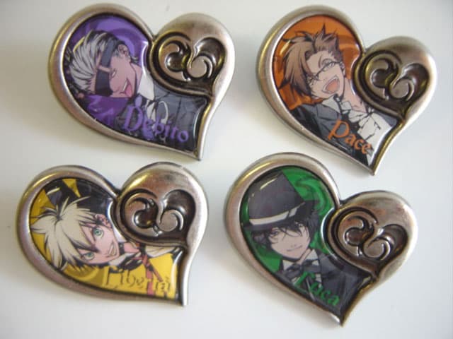 ♯Iut24Fzアルカナ・ファミリアピンズコレクション全8種