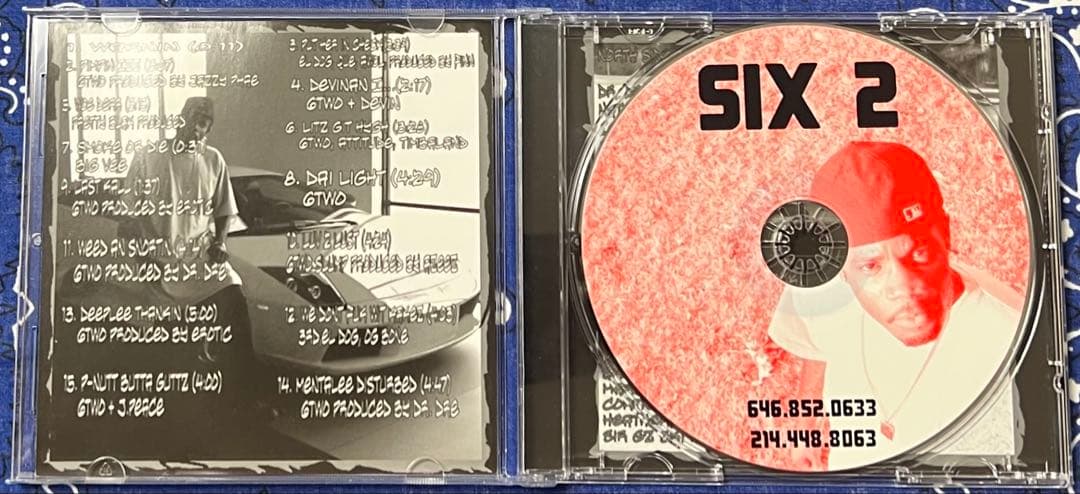 洋楽 6Two / Mac-A-Roni And G's g-rap g-funk