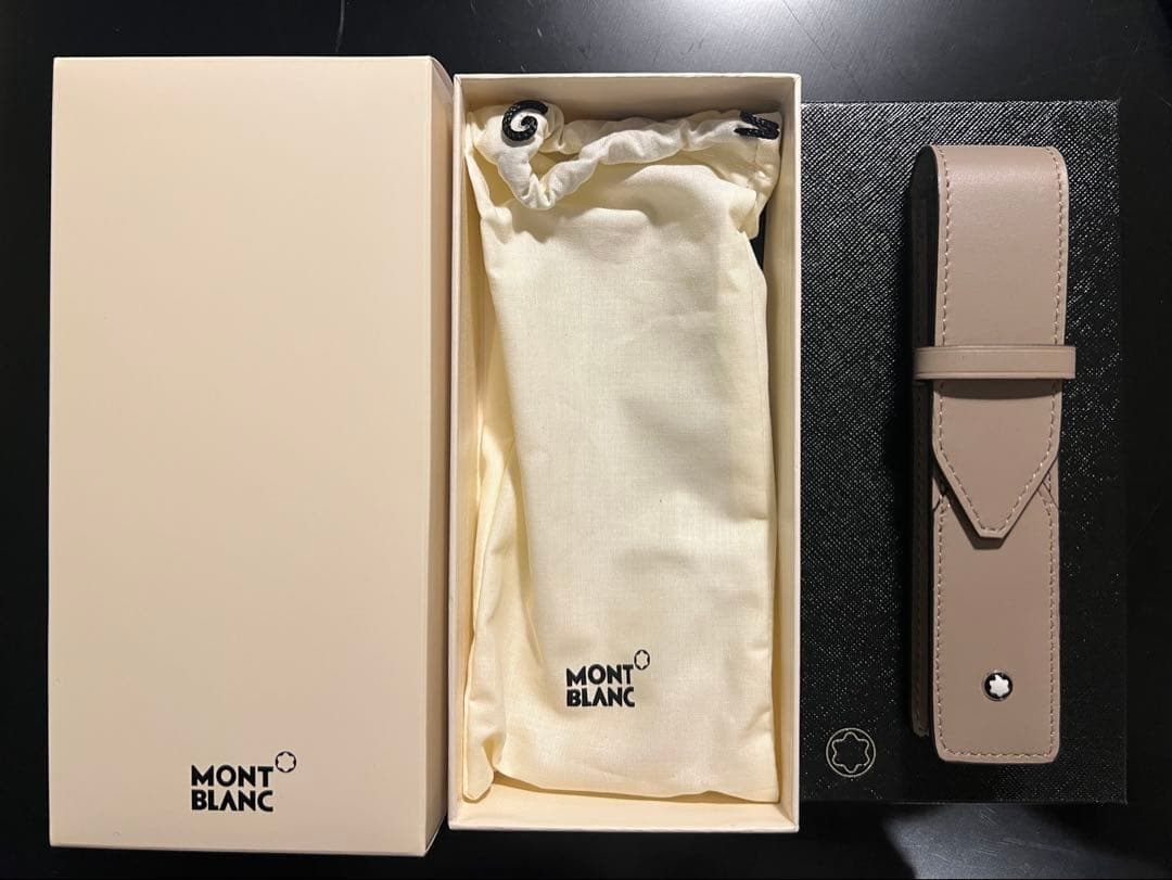 希少　モンブラン ペンケース ペンポーチ 1本用
