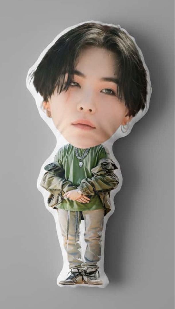 BTS SUGA ユンギ　センイルグッズ 2頭身クッション　30cm