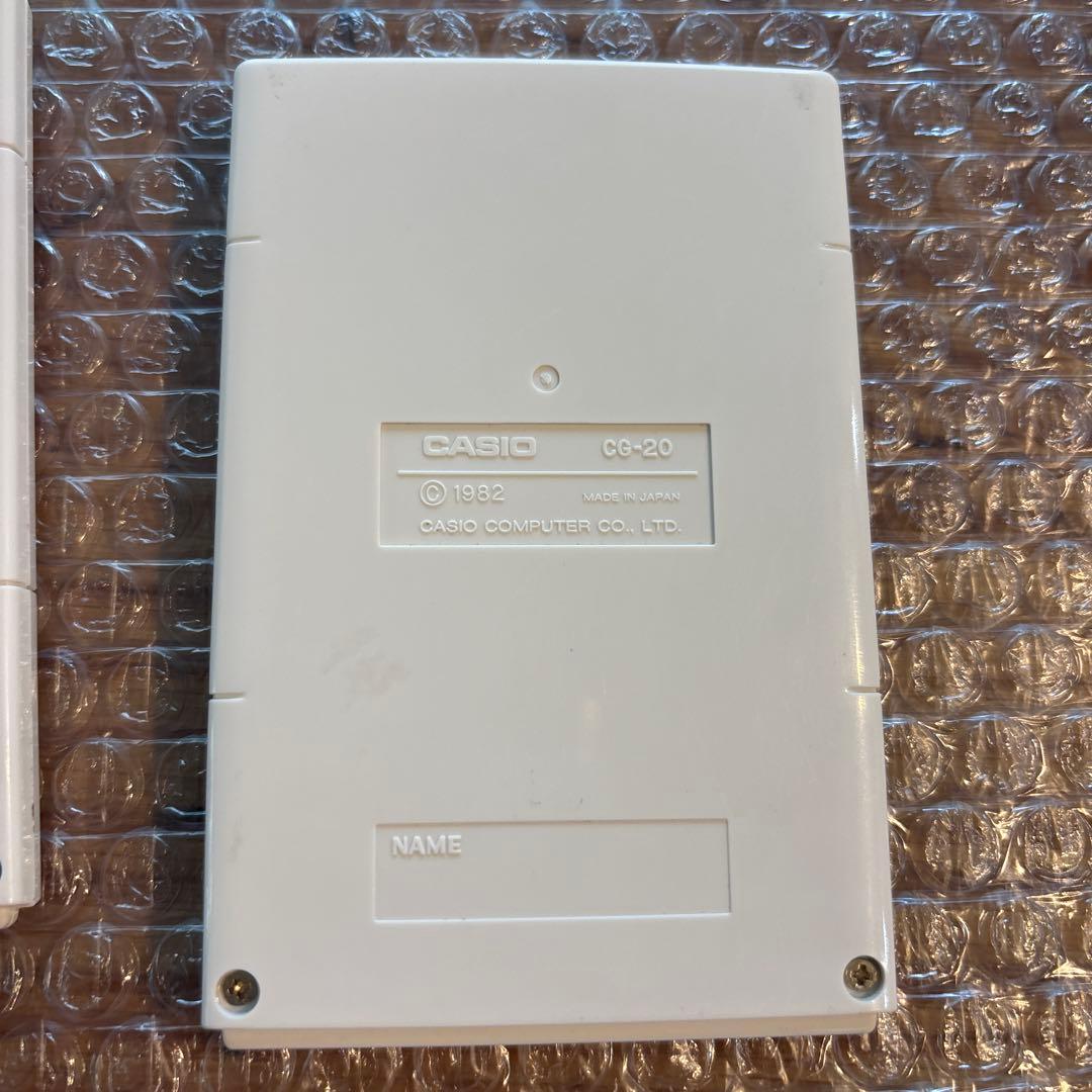 美品　CASIO GameWatch CATHAND ゲームウォッチ　4個セット