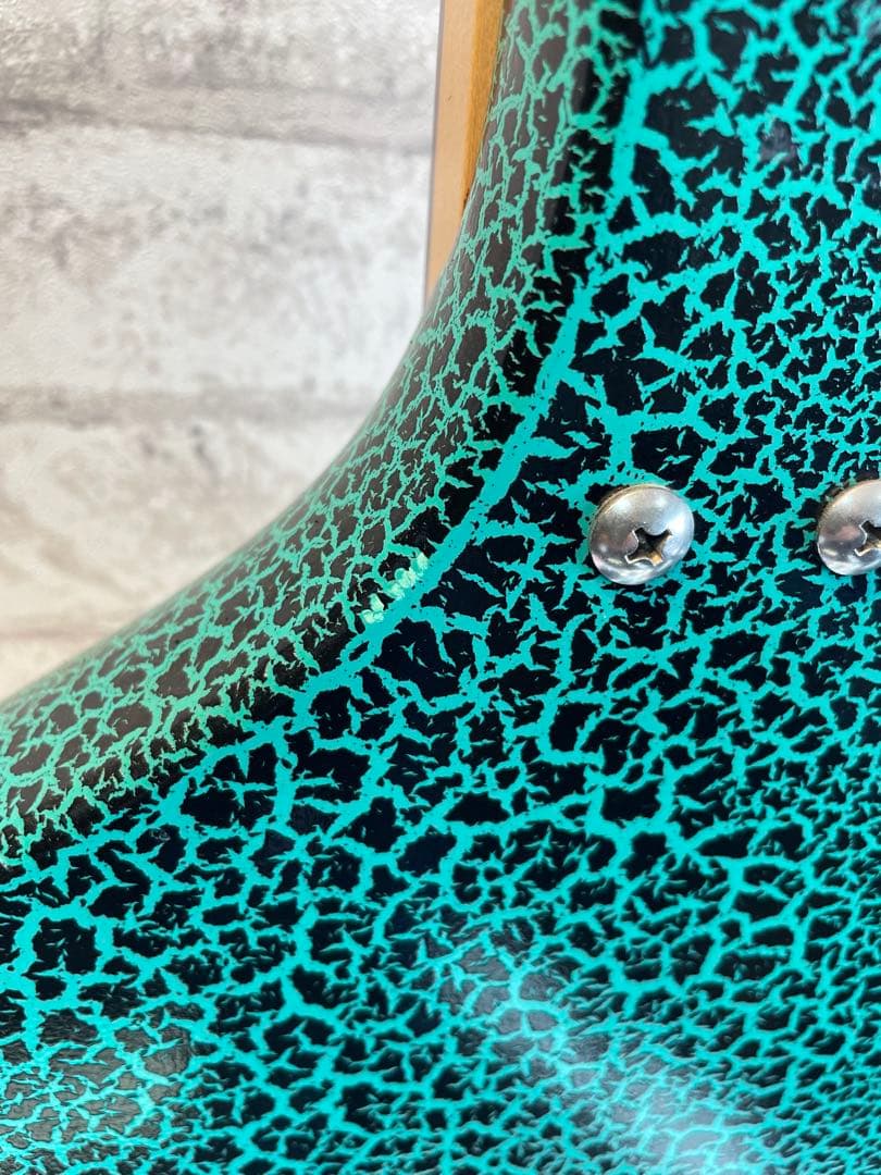 ギター Jerry Jones \"Baby Sitar\" green crack