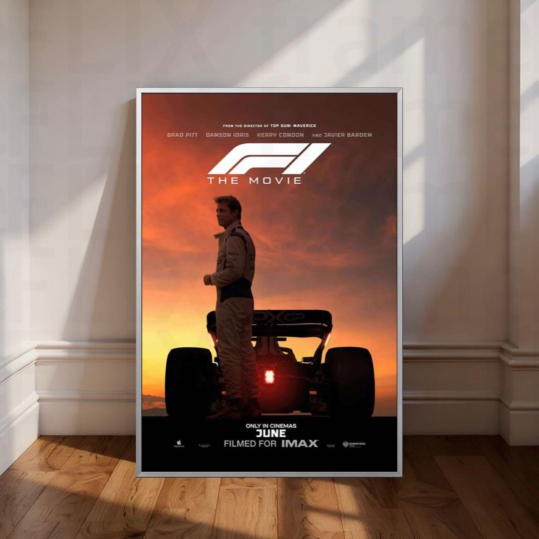 *非売品/新品*F1 エフワン ブラッドピット IMAX オリジナル映画ポスター