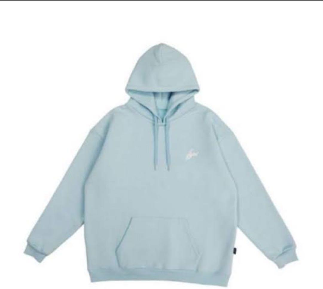 中島健人 I AM:U Hoodie light blue big フーディー