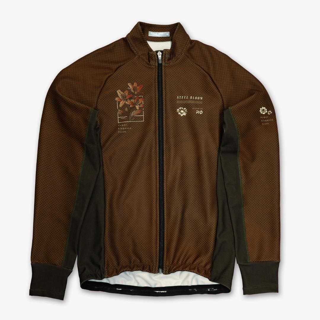 太田りゆ デザイン ライトサーモジャケット STEEL BLOOM