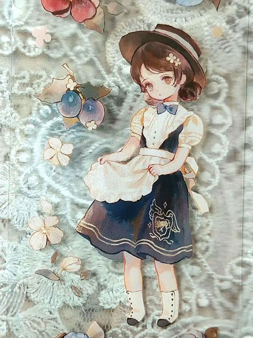 ✩再販✩J92＃从前有座森林(PET)Fabifoo切り売り海外人物マステ