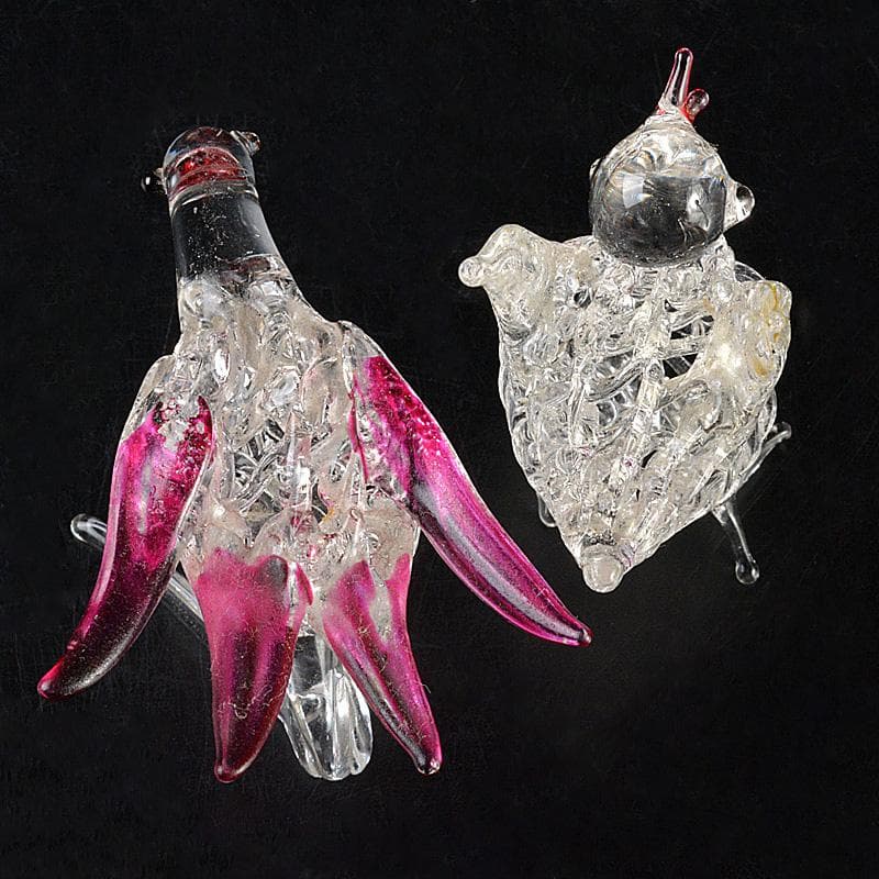 Baccarat　バカラ　クリスタルガラス　小物入　ガラス置物　4点　N6358