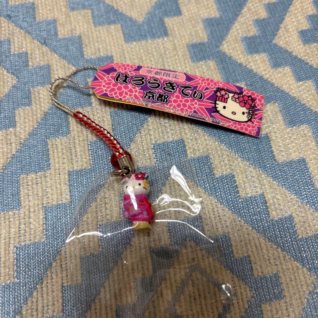 【新品未使用】ハローキティ根付ストラップ11点セット　ご当地キティ