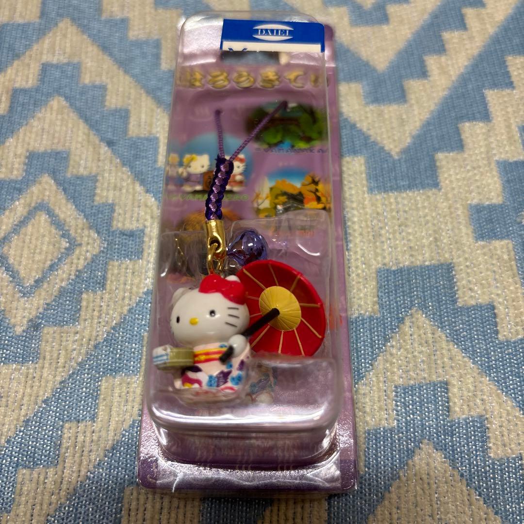 【新品未使用】ハローキティ根付ストラップ11点セット　ご当地キティ