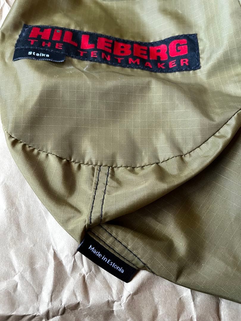 HILLEBERG ヒルバーグ　スタイカ サンド　フットプリント付