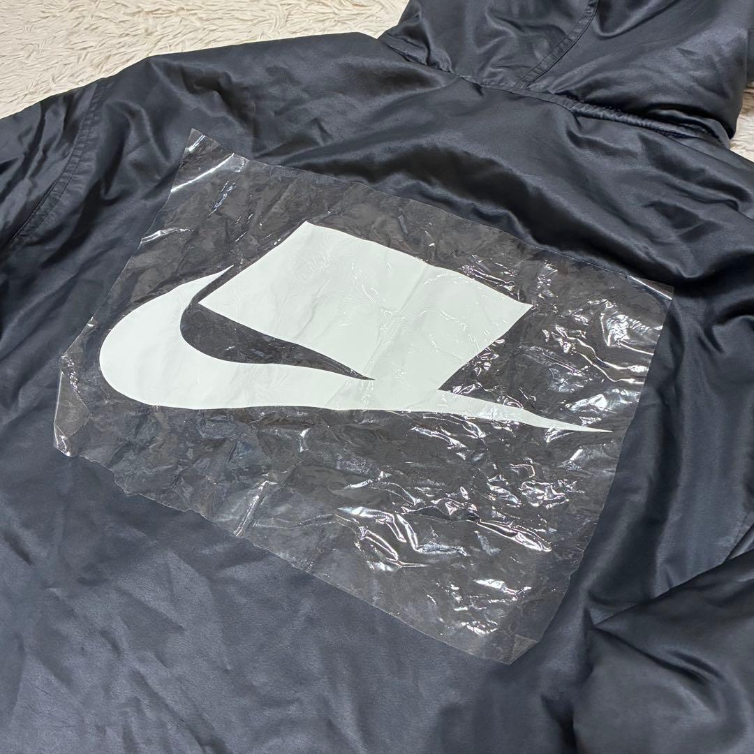 NIKE 【未使用タグ付】 ベンチコート 黒 ブラック ボア Lサイズ
