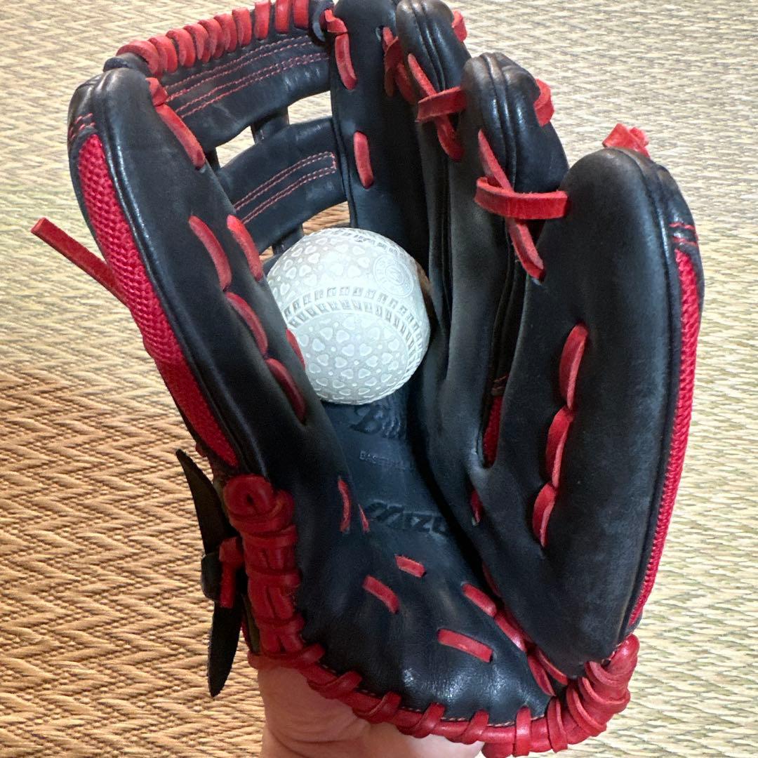 【中古】ミズノ　ビューリーグ　一般軟式オールラウンド　背面メッシュ