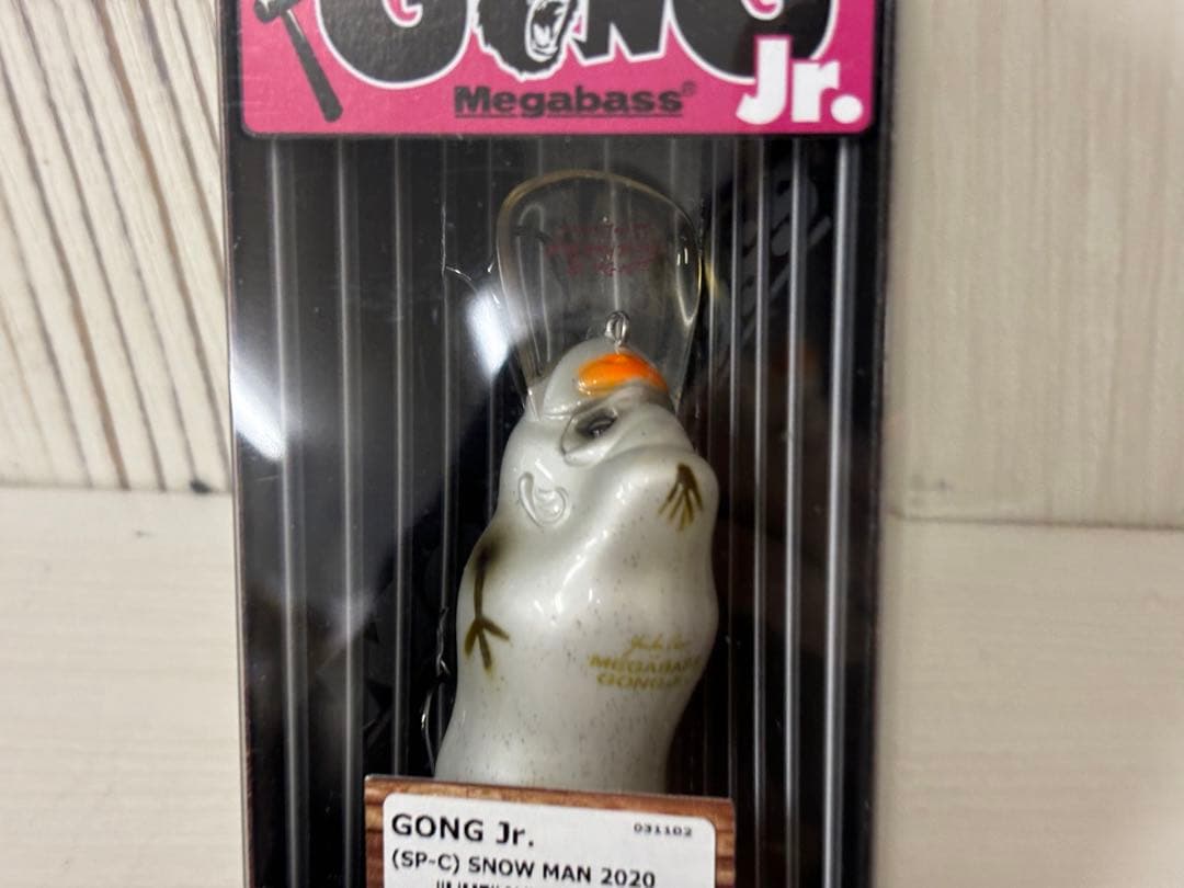 メガバス ゴングjr スノーマン2020 GONG jr