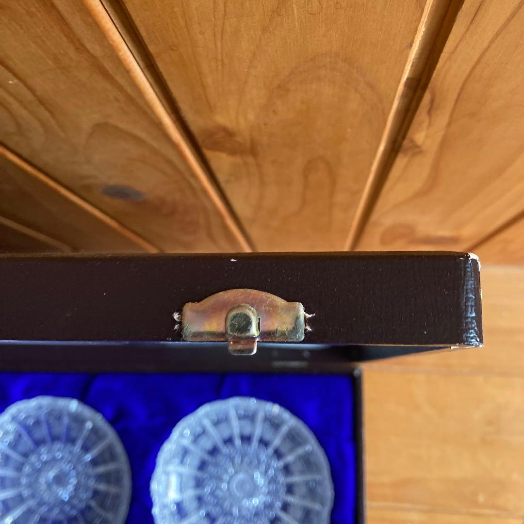 Bohemia Glass カットガラス 6枚セット