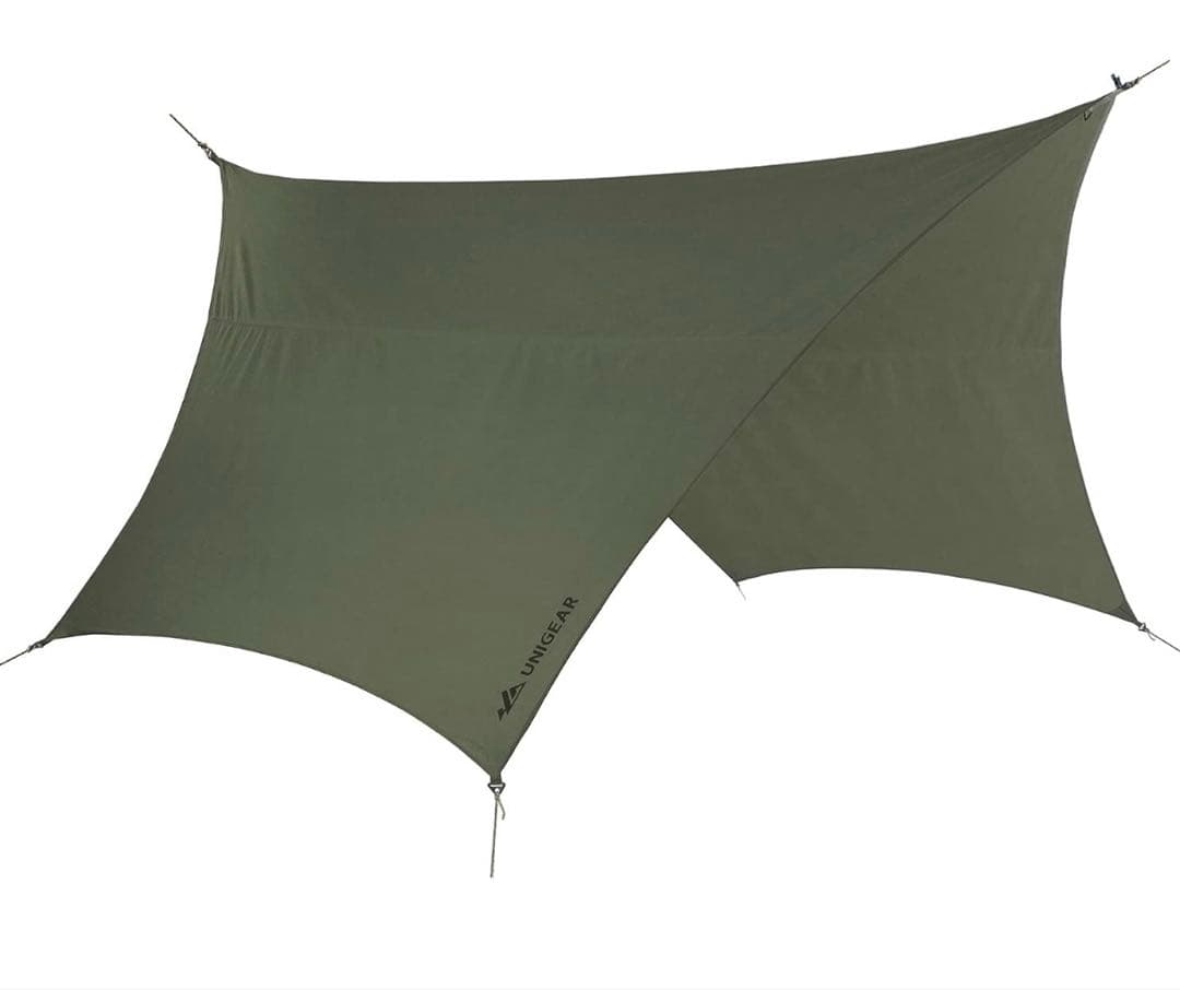 【美品】ヘキサタープとポールのお得なセットUNIGEAR