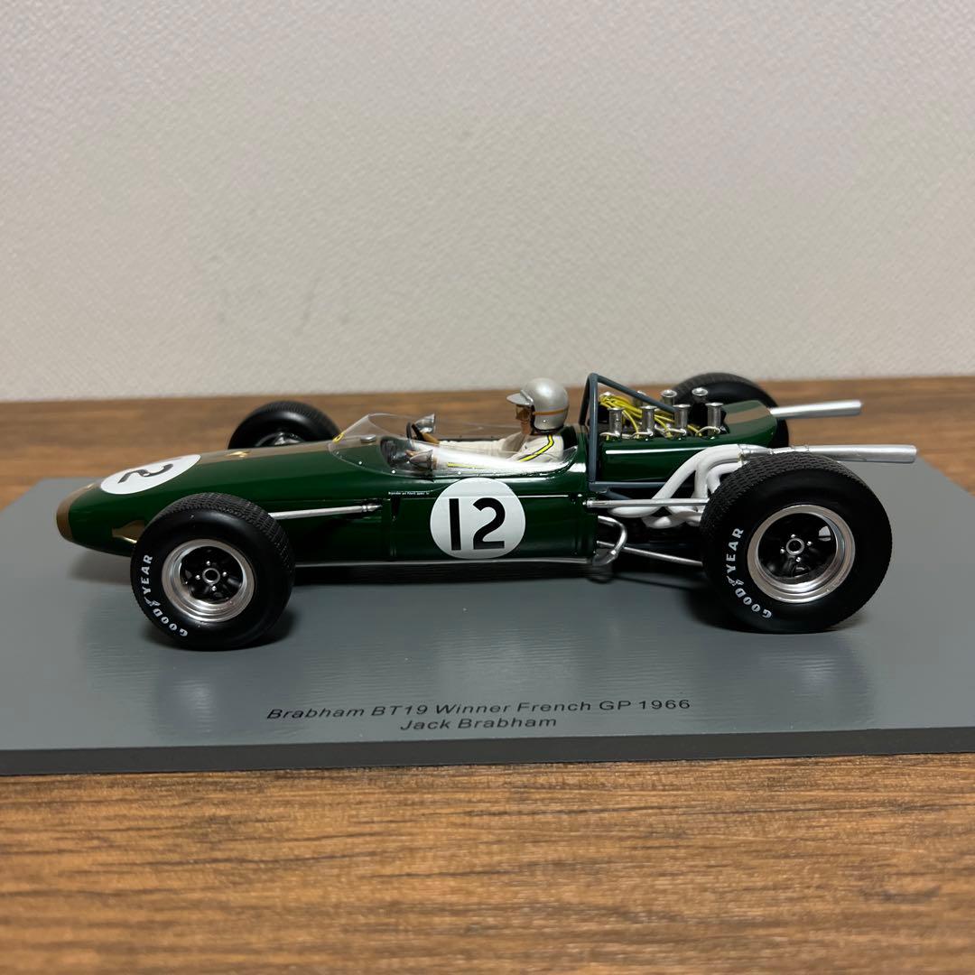【絶版！】spark 1/18 Brabham BT19 スパーク ブラバム