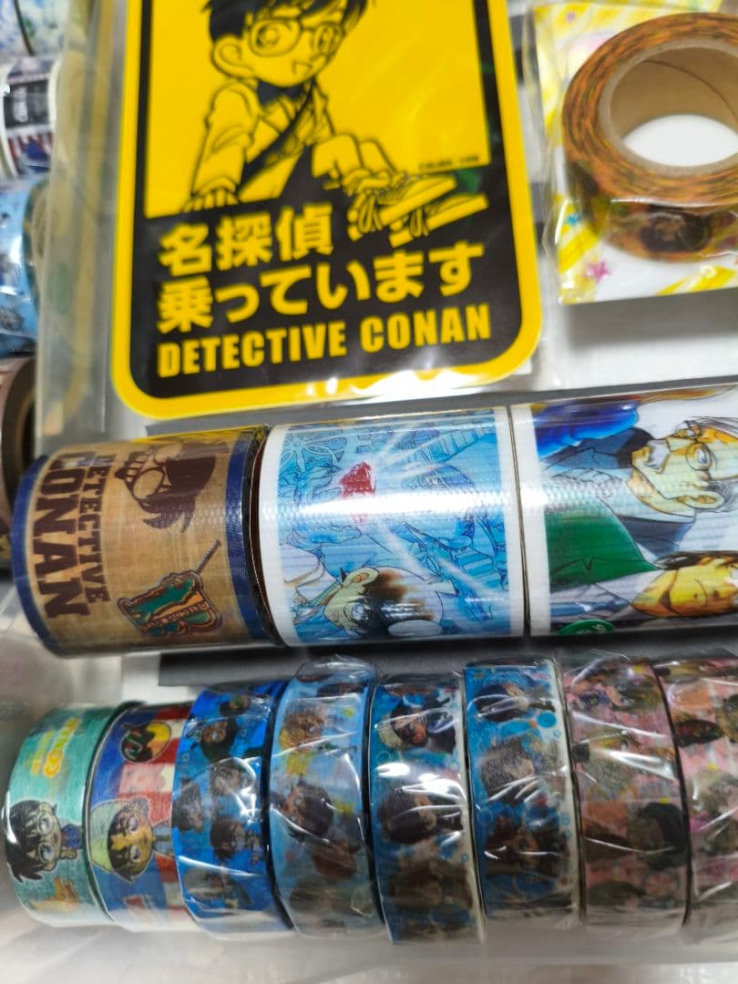 名探偵コナン　マスキングテープ　養生テープ　ステッカー　まとめ売り