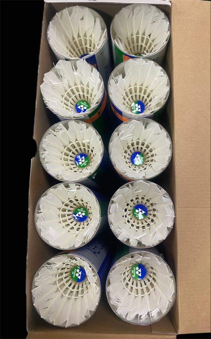 L*a様 バドミントン中古シャトル*エアロセンサ500*ノック練習130個