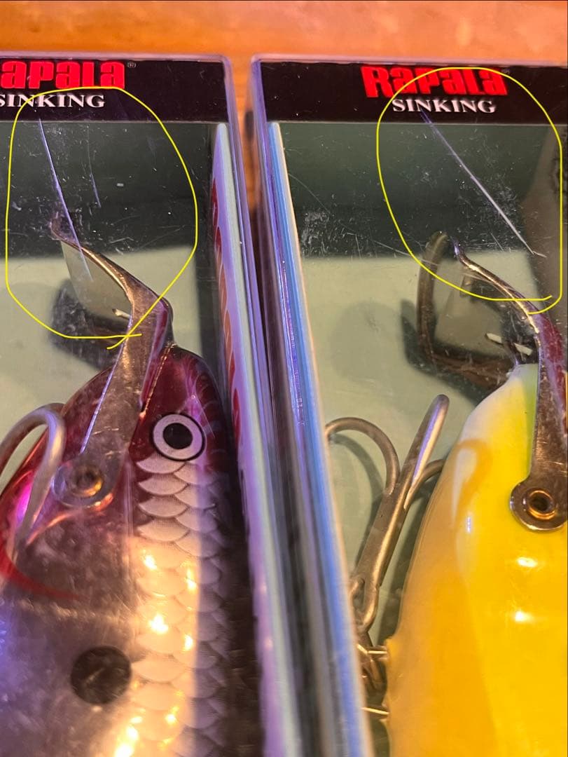 シャッドラップ　マグナム　ラパラ