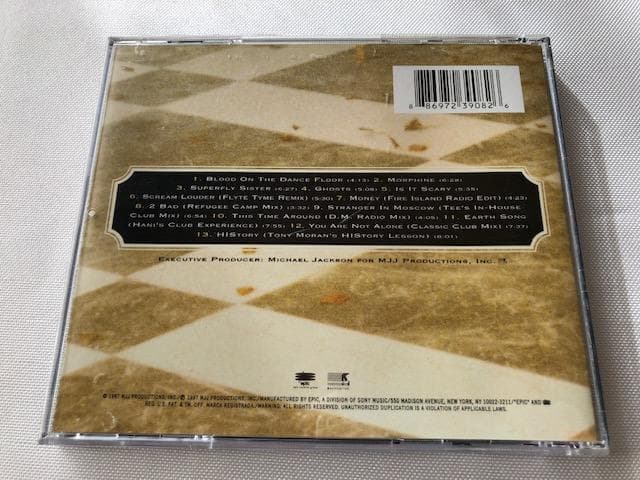 マイケル・ジャクソン ブラッド・オン・ザ・ダンス・フロア CD d706y77