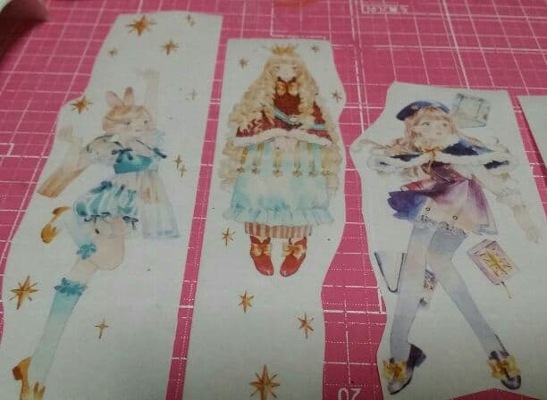 335.人物マステ1ループ切り売り150円