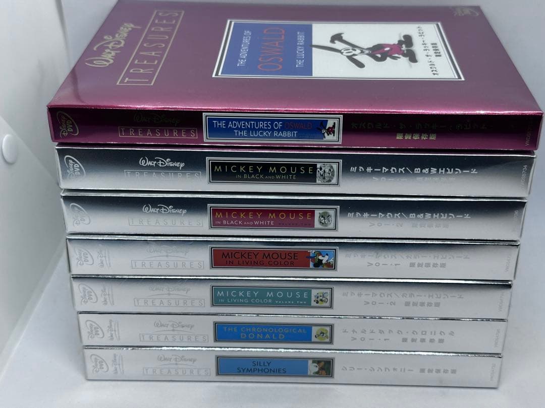 《新品》特別限定生産 ディズニー トレジャーズ　７枚セット　Disney DVD