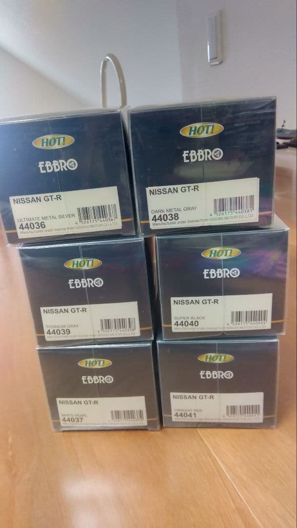 日産　スカイライン　R34　GT-R 6台セット