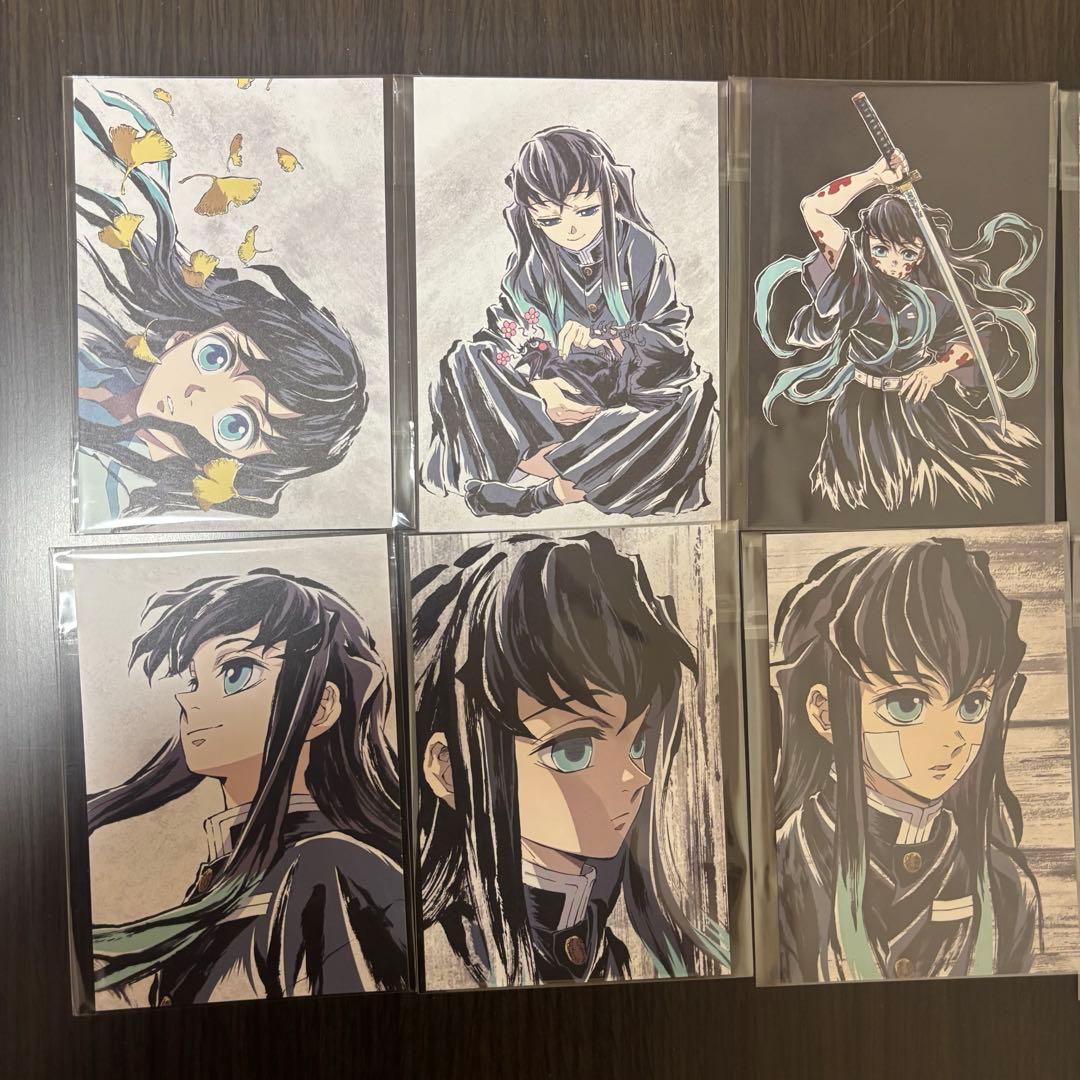 鬼滅の 時透無一郎 全集中展 ポストカードセット 刀鍛冶の里編 柱稽古編 幕間画