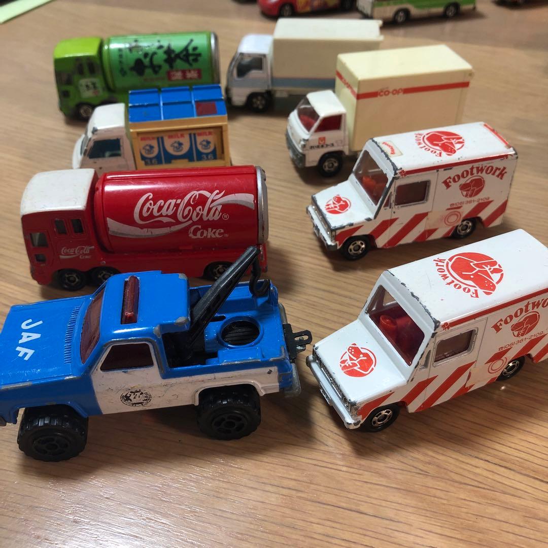 ミニカーまとめ売り　働く車　バス　トミカ　58台　値下げ