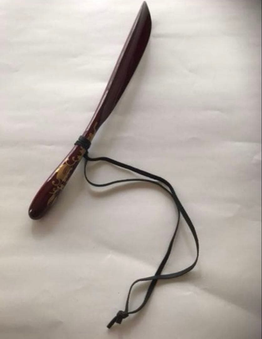 輪島塗の靴べら 藤八屋 雪月花文様