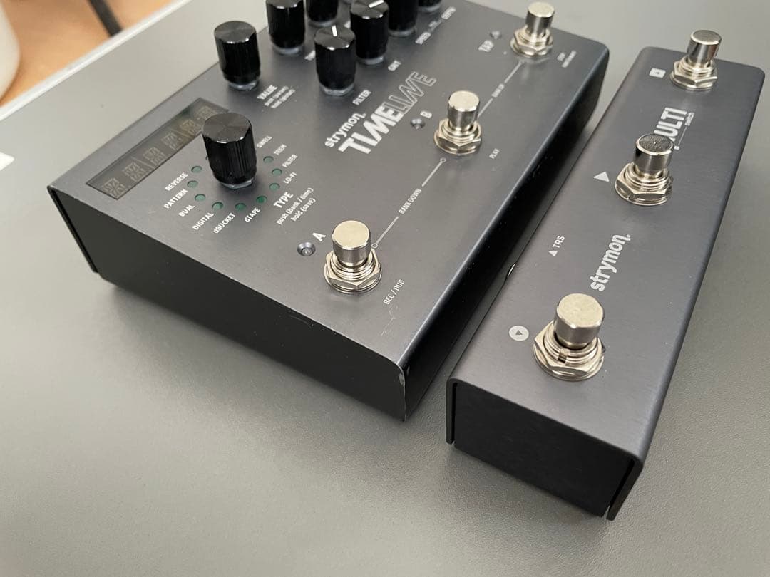 Strymon TIMELINE & MULTIスイッチ