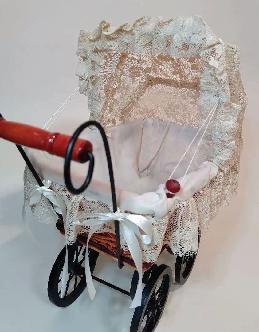 人形用ベビーカー レトロ