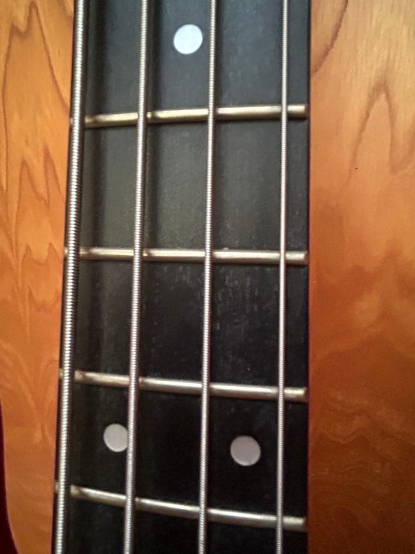 3ヶ月使用 PHOTOGENIC エレキベース メタリックレッド 付属品3つ有