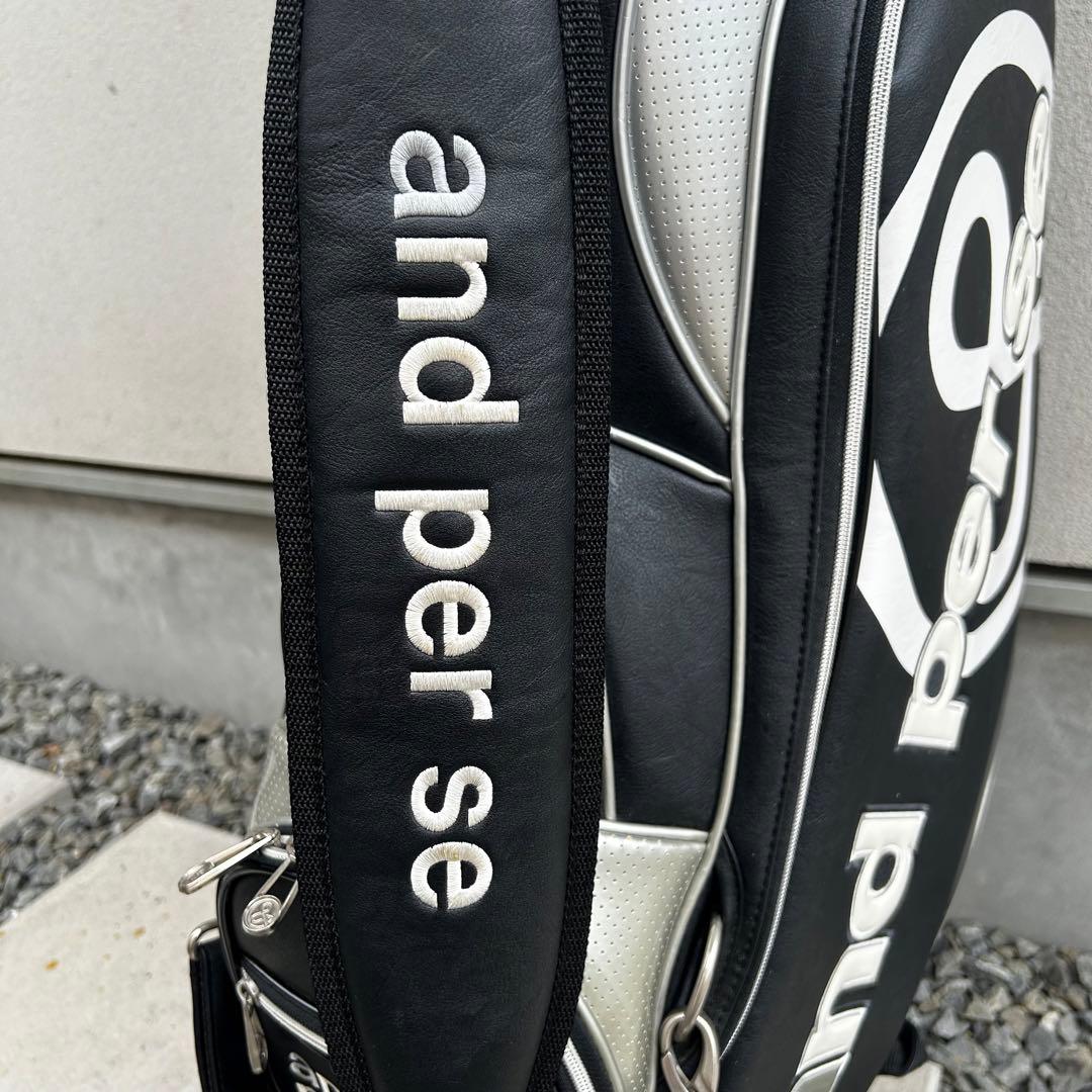 and per se★アンパスィ ゴルフ 9.5型 エナメル プロモデル