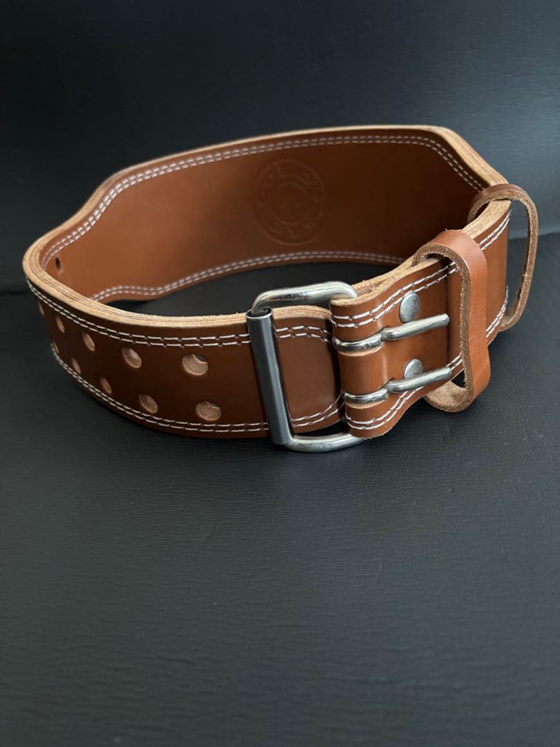 GOLD’S GYM ゴールドジム プロレザーベルトSサイズ