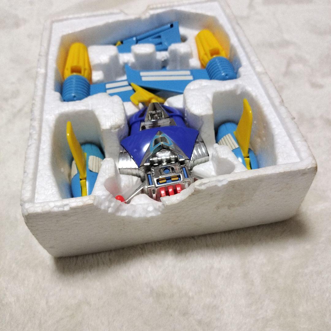 【昭和おもちゃ】超人戦隊バラタック_ブルー空中型