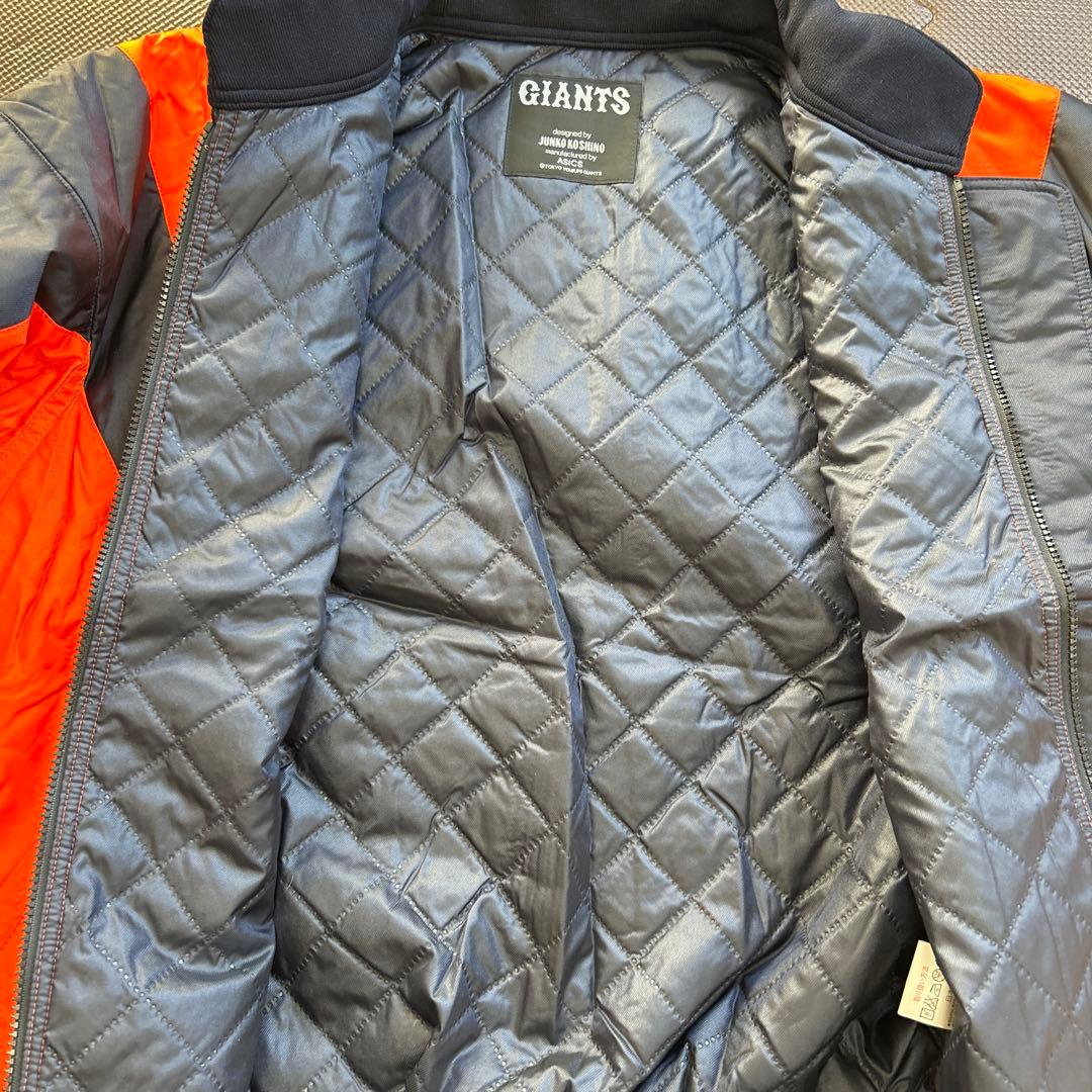 美品　巨人　読売ジャイアンツグランドコート　長嶋茂雄　アシックス　コシノジュンコ