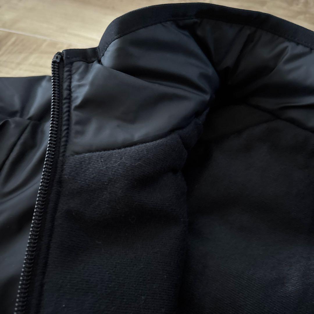 新品　アディダス　メンズ　中綿ウィンドブレーカー　上下セットアップ　黒　L