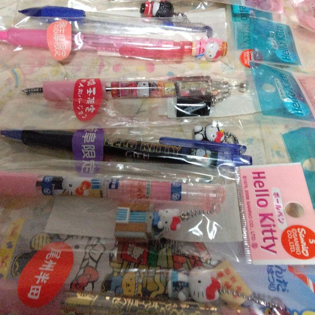 ご当地　Hello Kitty ボールペン、シャープペンシルセット 日本製24本