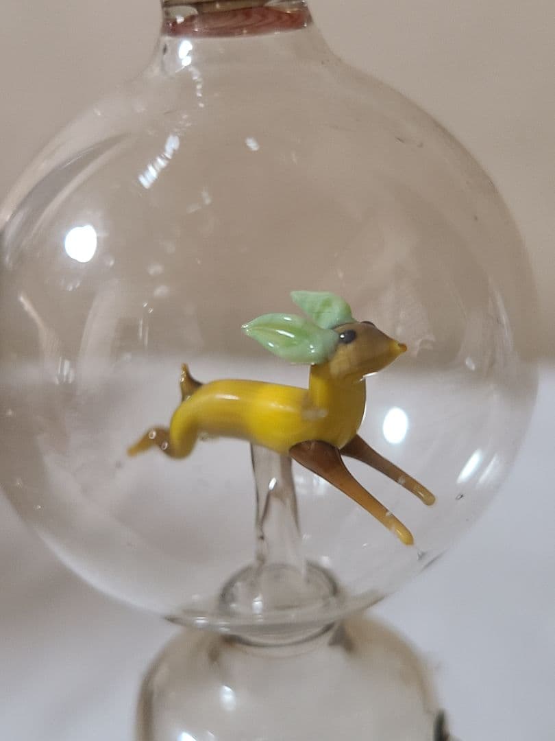 1930年頃オーストリアビミニグラス　鹿