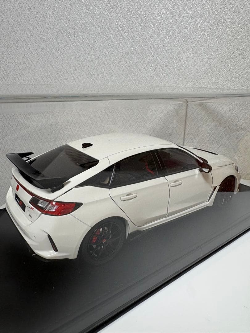 【美品】1:18 Honda Civic TYPE-R モデルカー　ホワイト