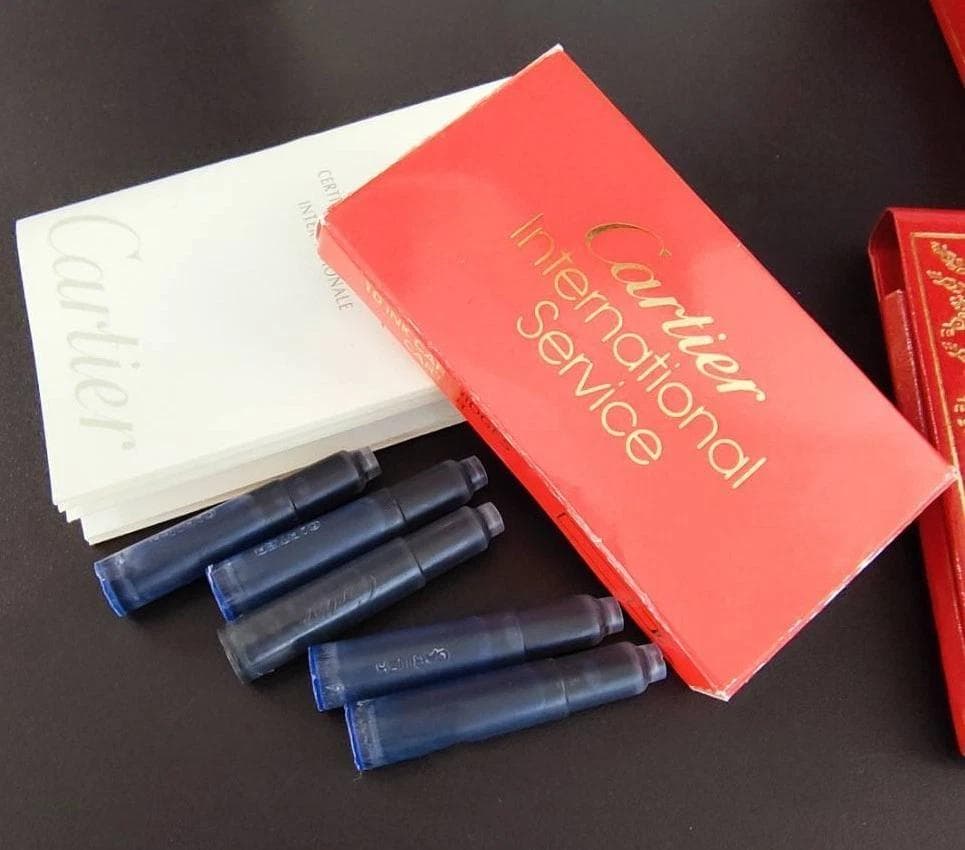 極美品 ルイ　カルティエ Cartier　18K750　万年筆