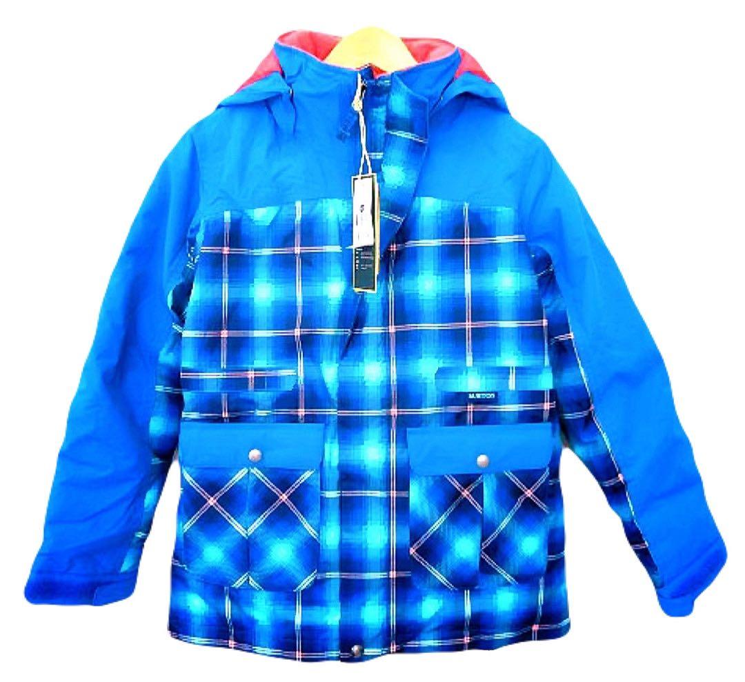 バートン 上下 チェック柄 スキーウェア ジャケット スノーウェア スノボウェア