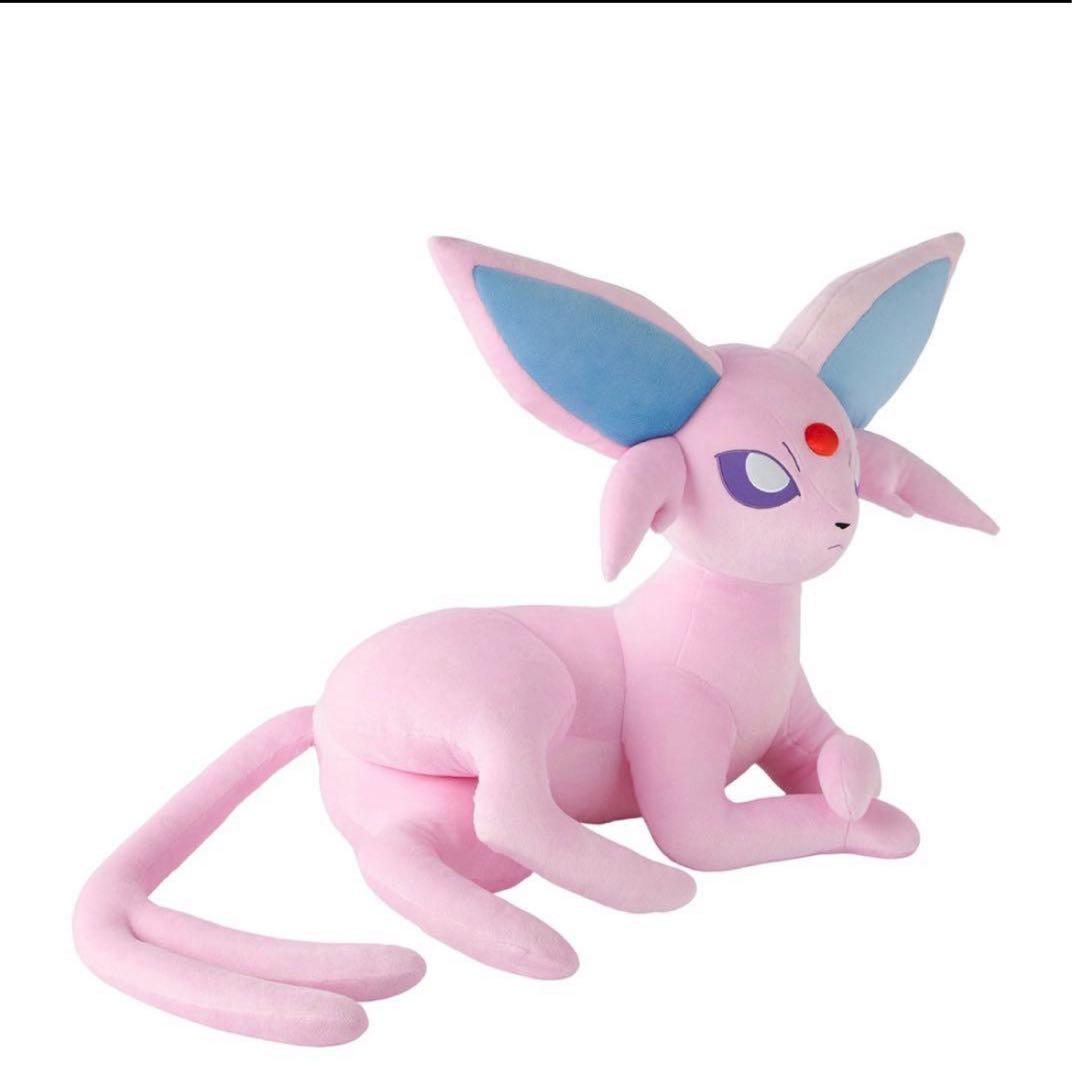 ポケモンセンター　ぬいぐるみ等身大エーフィ　寝そべり