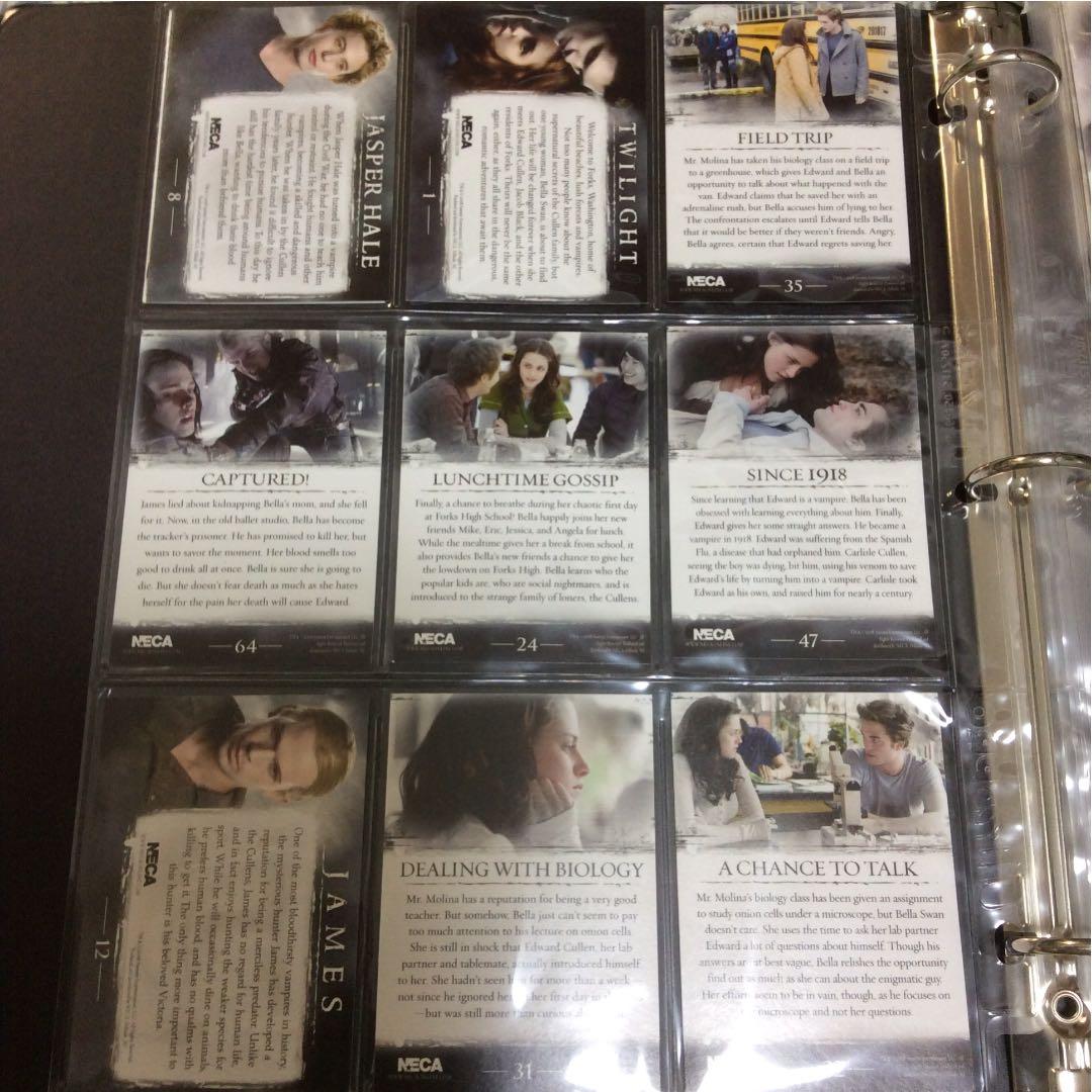 トワイライト twilight バインダー トレーディングカード限定 直筆サイン